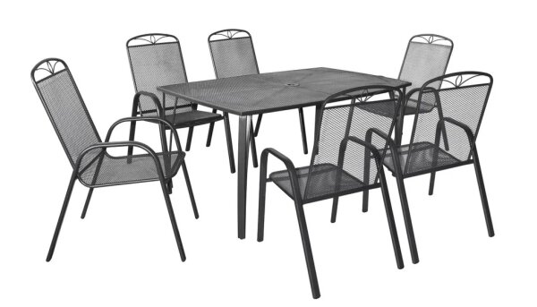 Gartenmöbel Set 6-Teilig Navassa
