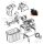 Obere Motorabdeckung 628400002