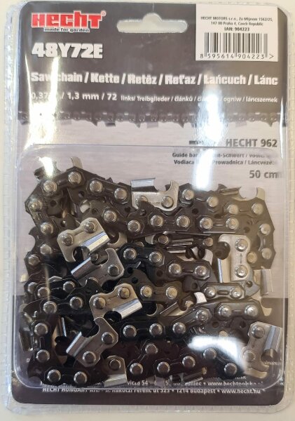 Kette 3,8" 1,3mm 72 Links Baujahr bis 2017 HECHT48Y72E"